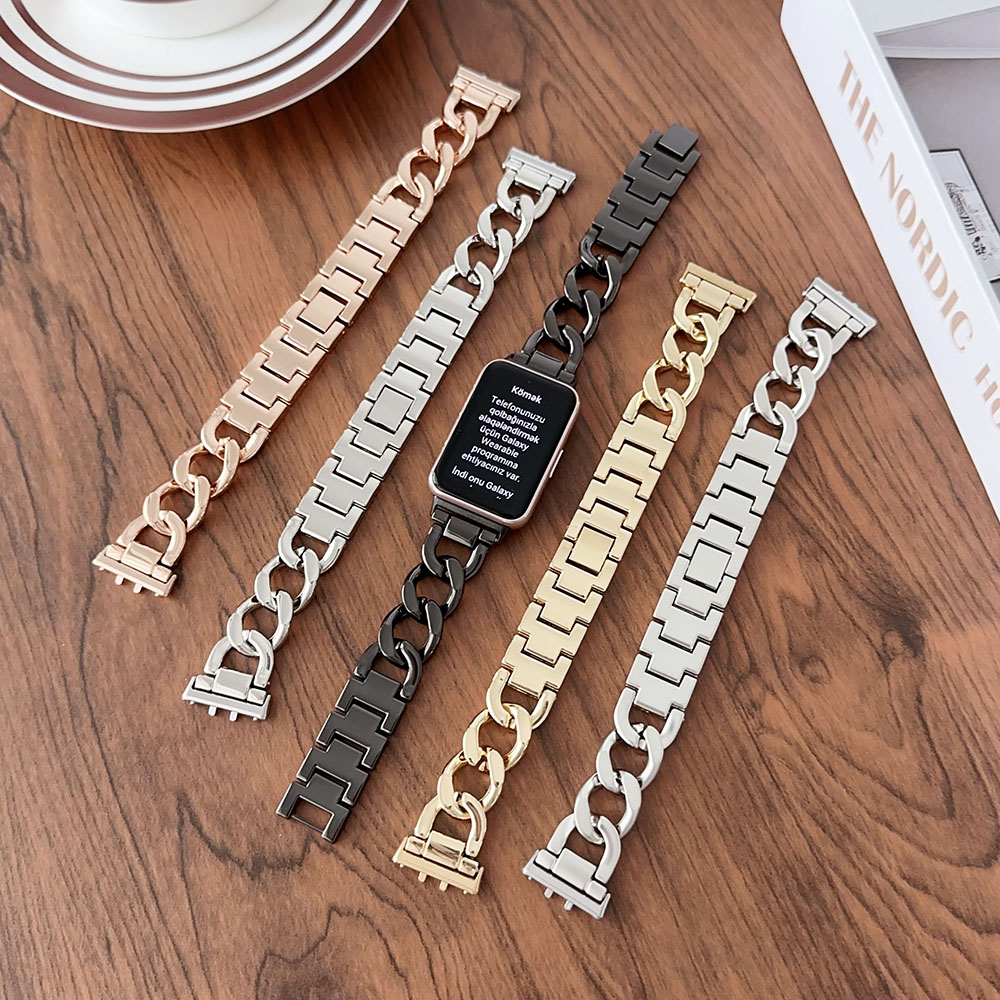 Italian Jewelry Watches - Металлический сменный Браслет-цепочка для Galaxy Fit,