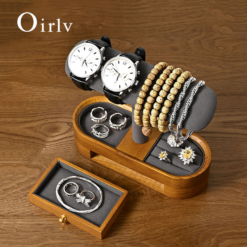 Jewelry Box Watches Bracelets - Oirlv органайзер для часов из цельного