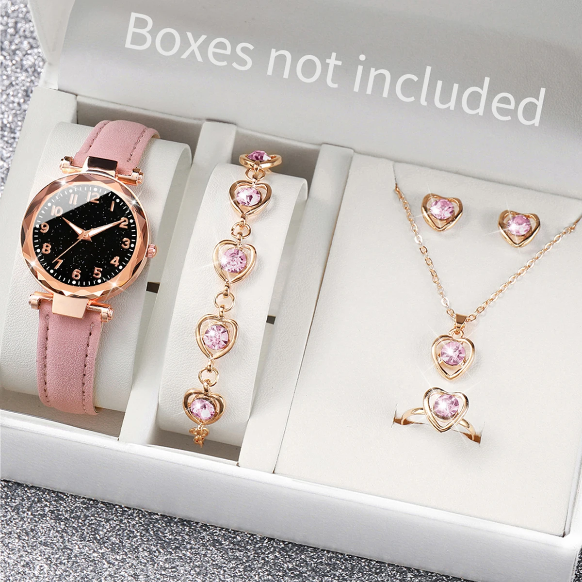 Jewelry Box Watches Bracelets - 5/6 шт. модных женских часов с