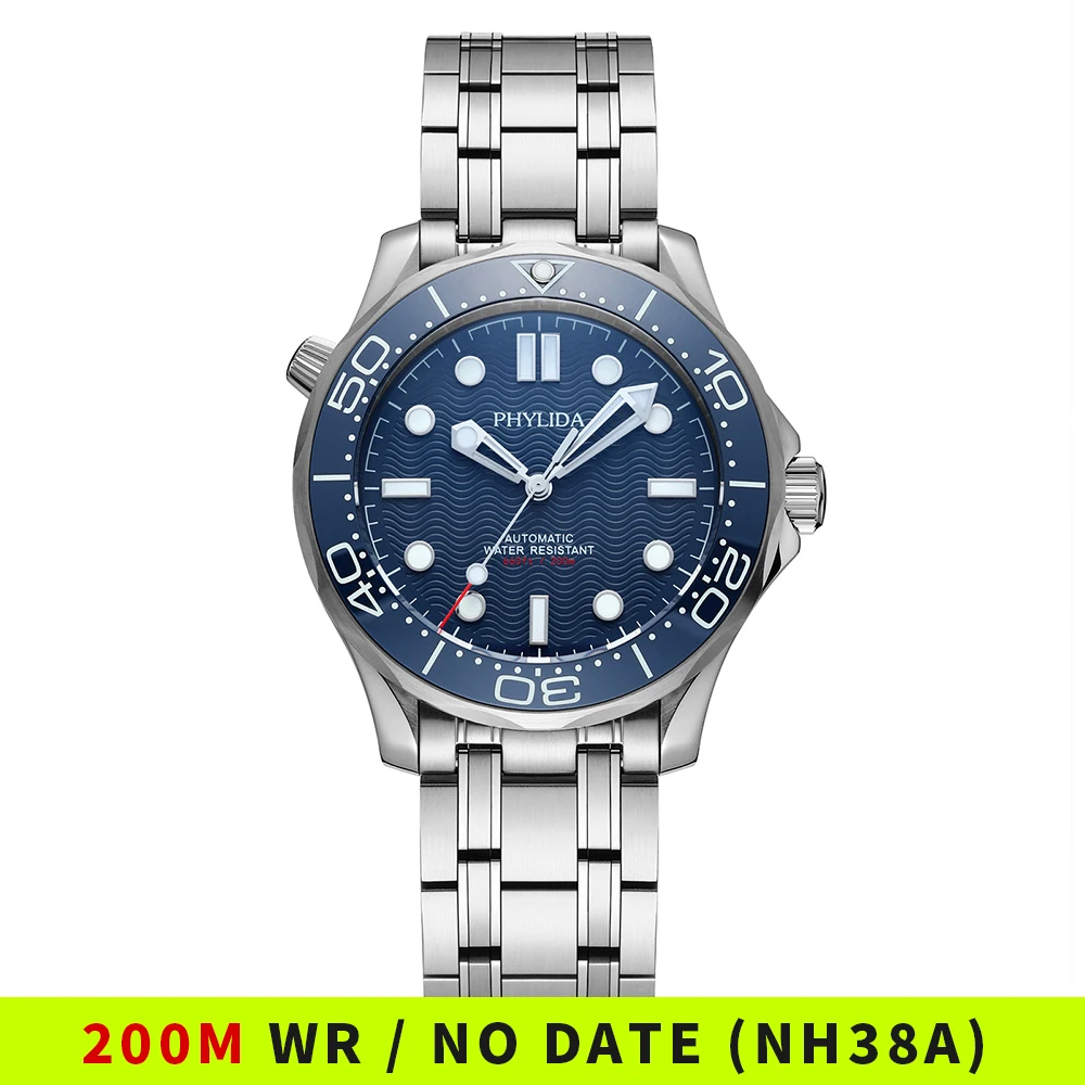 Seiko Watch Prospex - Автоматические часы PHYLIDA NH38a с синим