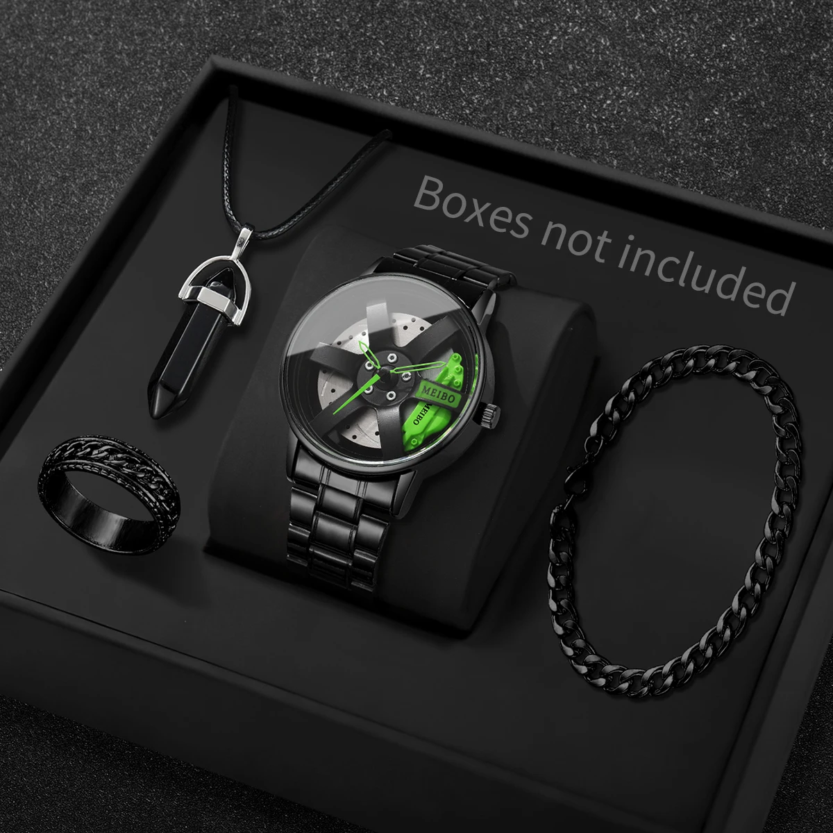 Набор из 4 модных мужских спор – обзор и цена Jewelry Type Watches