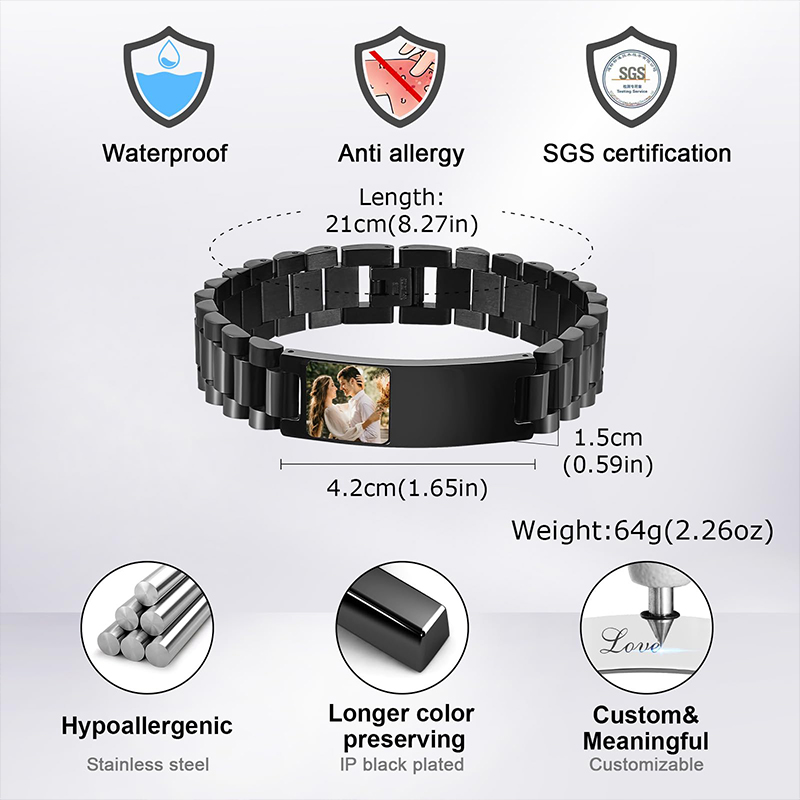 Браслет с текстом на заказ, ре – обзор и цена Jewelry Type Watches