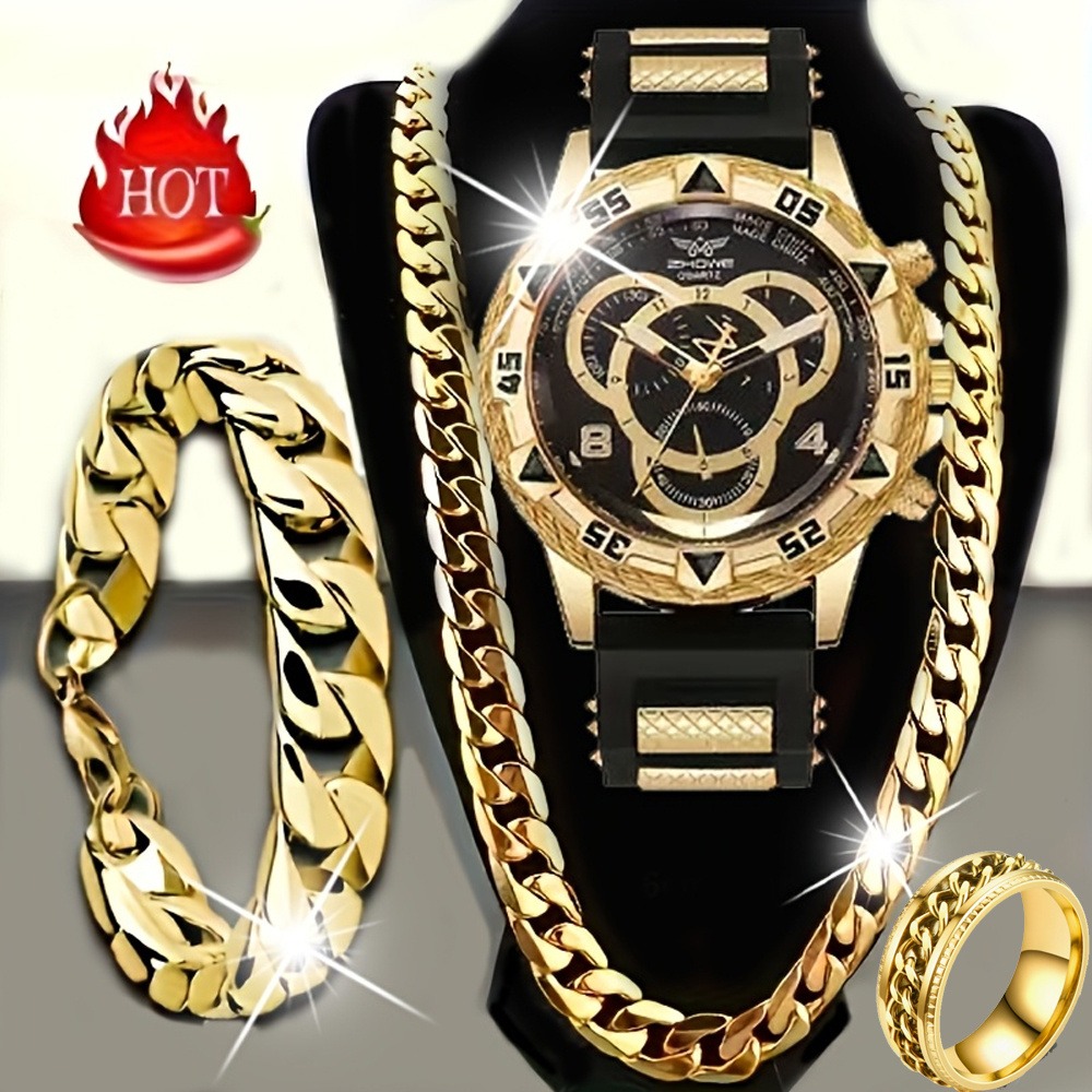 Набор из 4 предметов: роскошны – обзор и цена Jewelry Type Watches