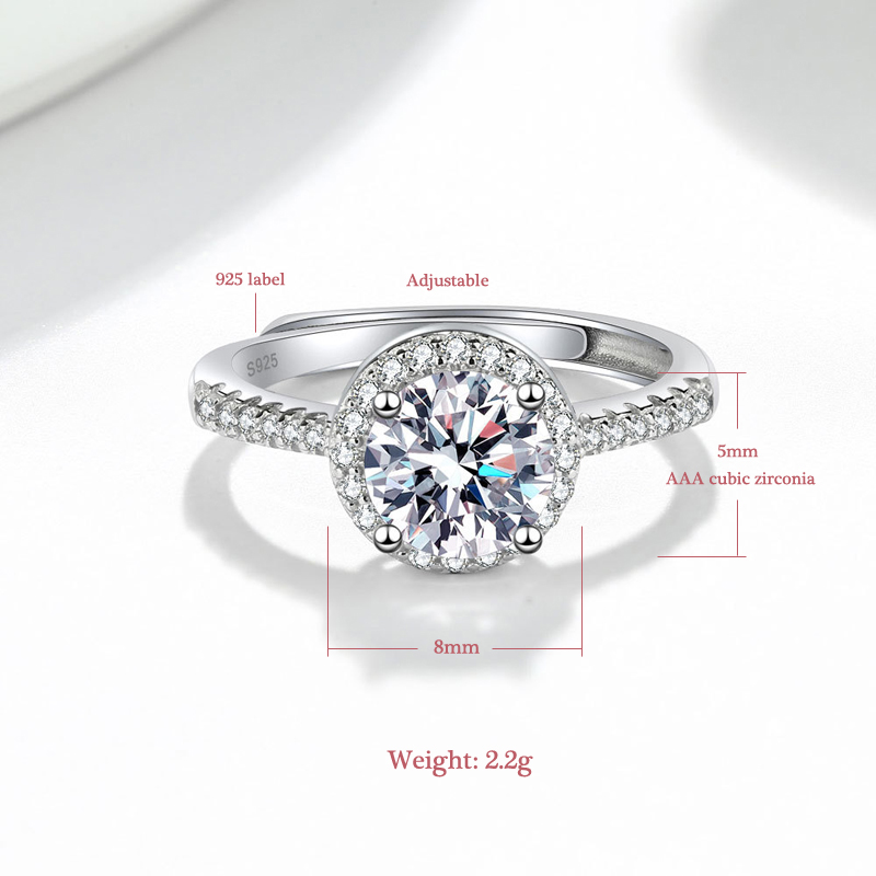 Новые круглые регулируемые кол – обзор и цена Statement Cocktail Ring