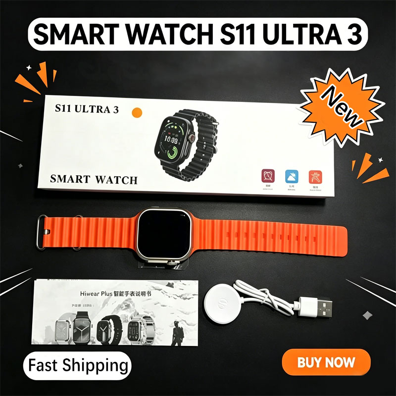 Умные часы S11 Ultra 3 для муж – обзор и цена Italian Jewelry Watches