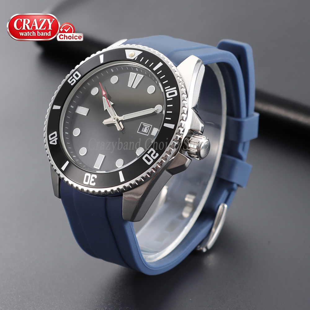 Резиновый ремешок 20 мм/22 мм  – обзор и цена Seiko Watch Prospex