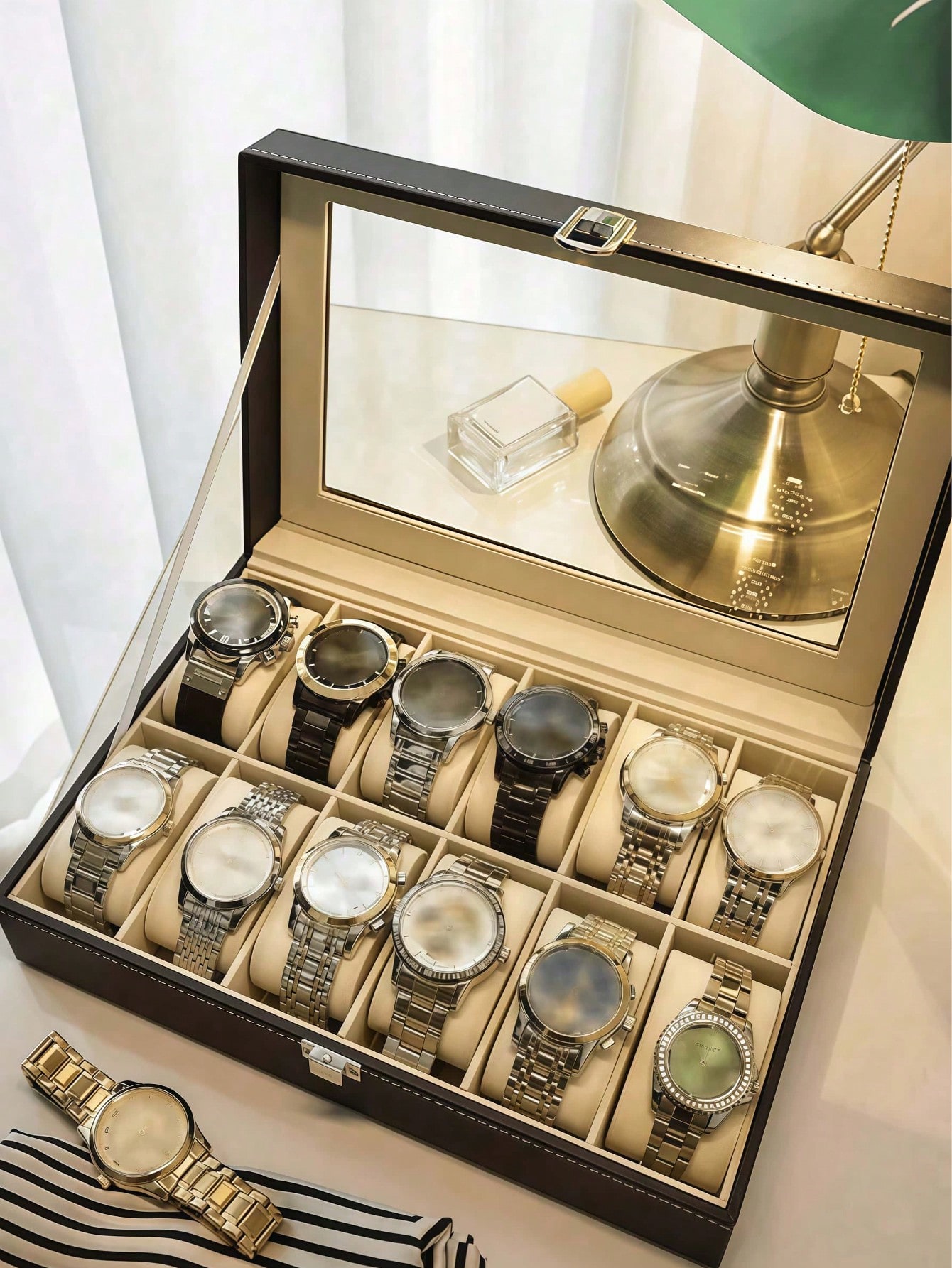 Кожаная шкатулка для часов с з – обзор и цена Jewelry Box Watches Bracelets
