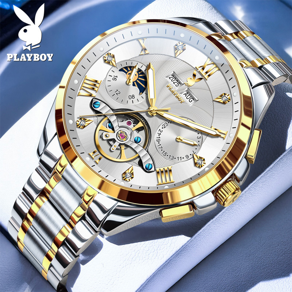 PLAYBOY 3090 Роскошные мужские – обзор и цена Rolex Watch Daytona