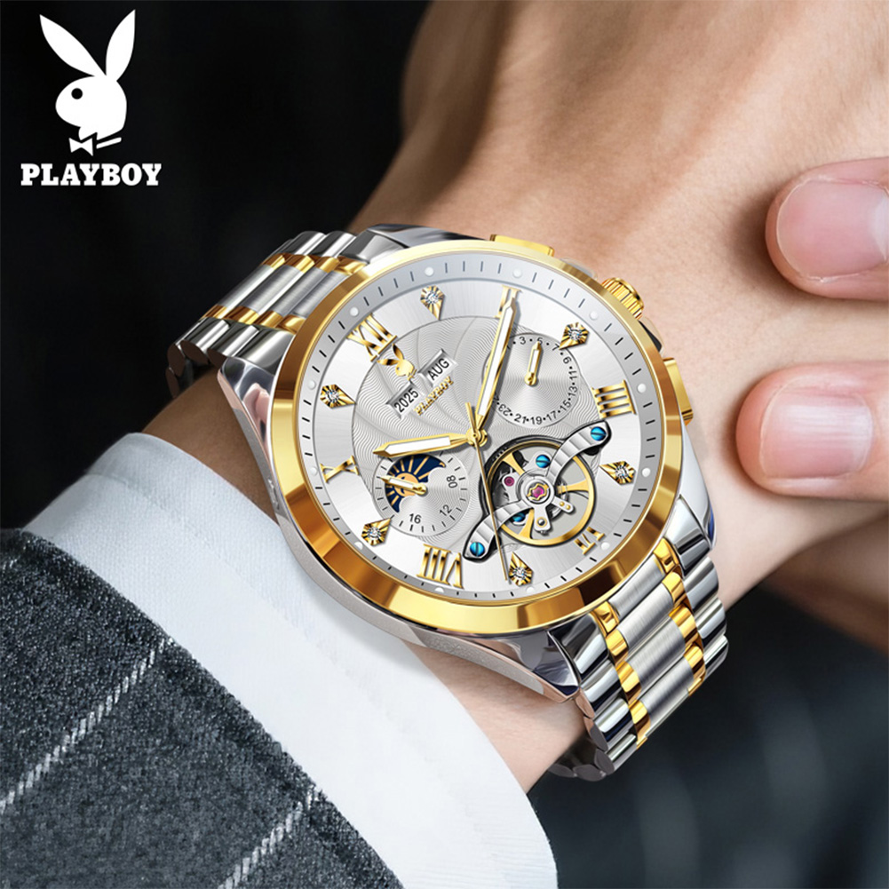 PLAYBOY 3090 Роскошные мужские – обзор и цена Rolex Watch Daytona
