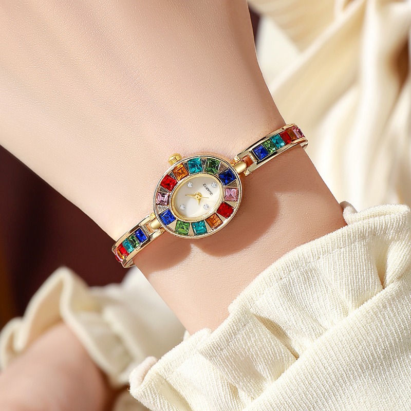 2 шт. элегантных женских кварц – обзор и цена Jewelry Box Watches Bracelets
