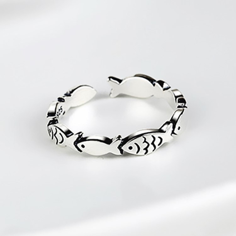 Регулируемые кольца с рыбой из – обзор и цена Statement Cocktail Ring