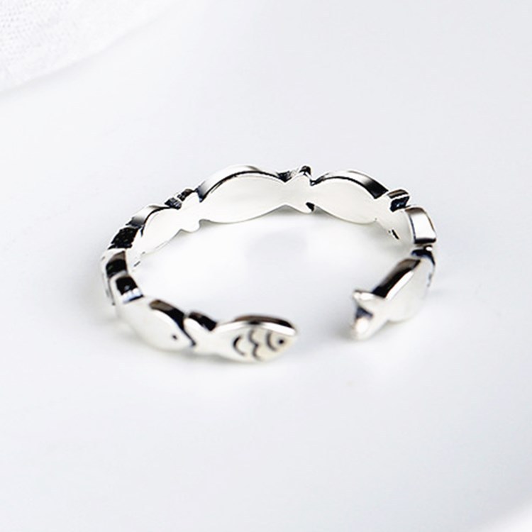 Регулируемые кольца с рыбой из – обзор и цена Statement Cocktail Ring