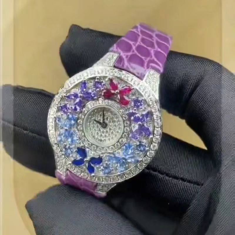 Роскошные красочные женские ча – обзор и цена Jewels In Quartz Watches